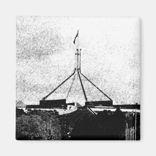 Australian Parliament - Canberra Magnet