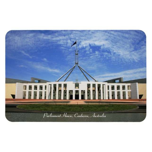 Australian Parliament House, Canberra - Magnet (Horizontal)