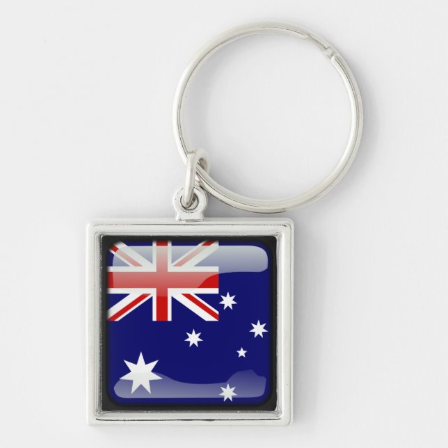 Australian polished key ring (Front)