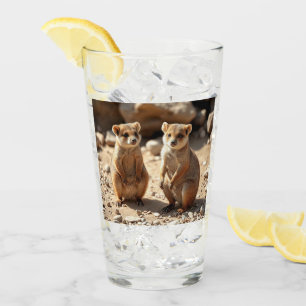 Australian Quokka Twins, Glass