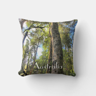 Australian Rainforest Eucalyptus Gum Trees Cushion