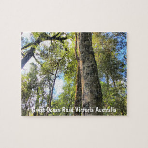 Australian Rainforest Eucalyptus Gum Trees Jigsaw Puzzle
