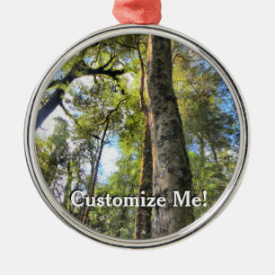 Australian Rainforest Eucalyptus Gum Trees Metal Tree Decoration