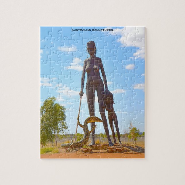 Australian Sculptures Jigsaw Puzzle (Vertical)
