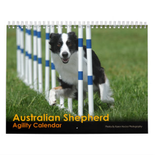 Australian Shepherd Agility Calendar