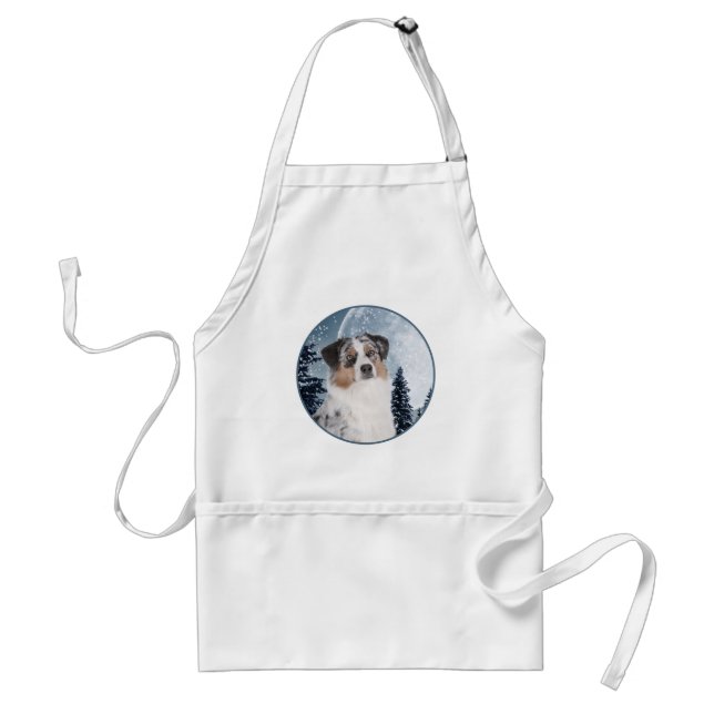 Australian Shepherd Apron (Front)