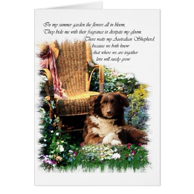 Australian Shepherd Art Gifts (Front)