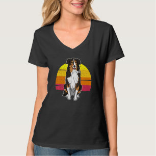 Australian Shepherd Aussi Dog Breed 123 T-Shirt