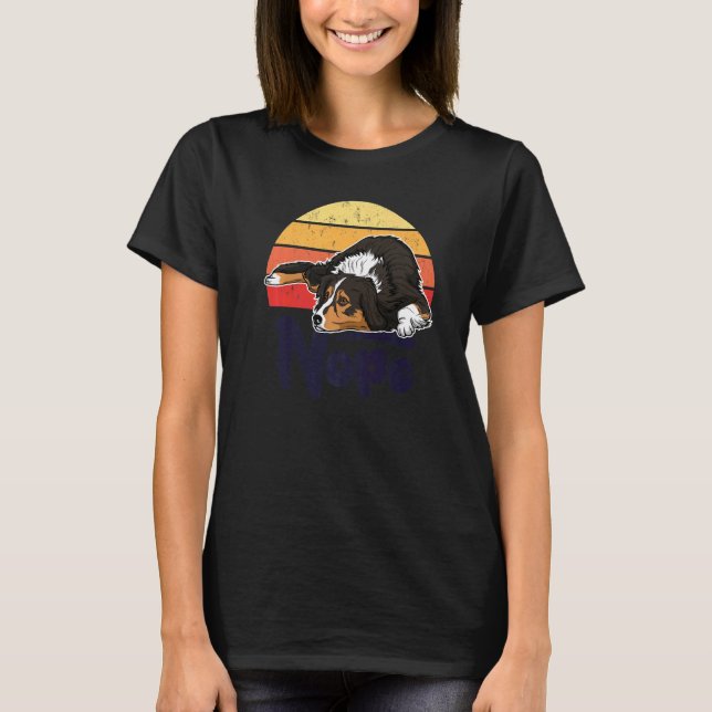Australian Shepherd Aussi Dog Breed  3 T-Shirt (Front)