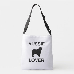 australian shepherd aussie lover crossbody bag