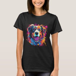 Australian Shepherd Aussie Retro 3 T-Shirt