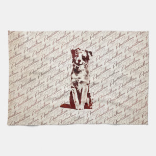 Australian Shepherd  Aussie Tea Towel