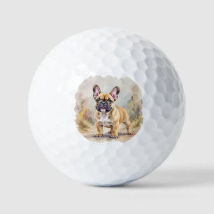 Australian Shepherd Black Tricolor Aussie Dog Golf Balls