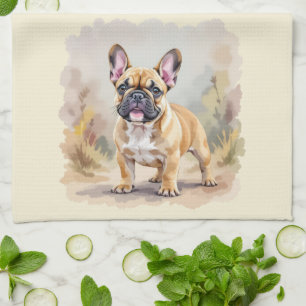 Australian Shepherd Black Tricolor Aussie Dog Tea Towel