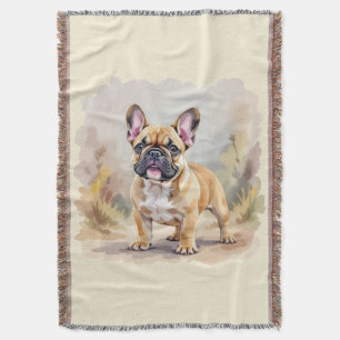 Australian Shepherd Black Tricolor Aussie Dog Throw Blanket