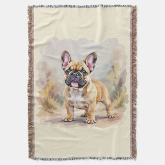 Australian Shepherd Black Tricolor Aussie Dog Throw Blanket