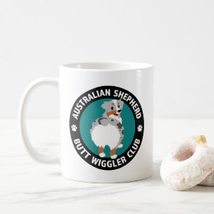 Australian Shepherd Butt Wigglers Club Coffee Mug