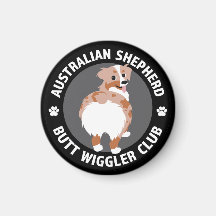 Australian Shepherd Butt Wigglers Club - Red Merle