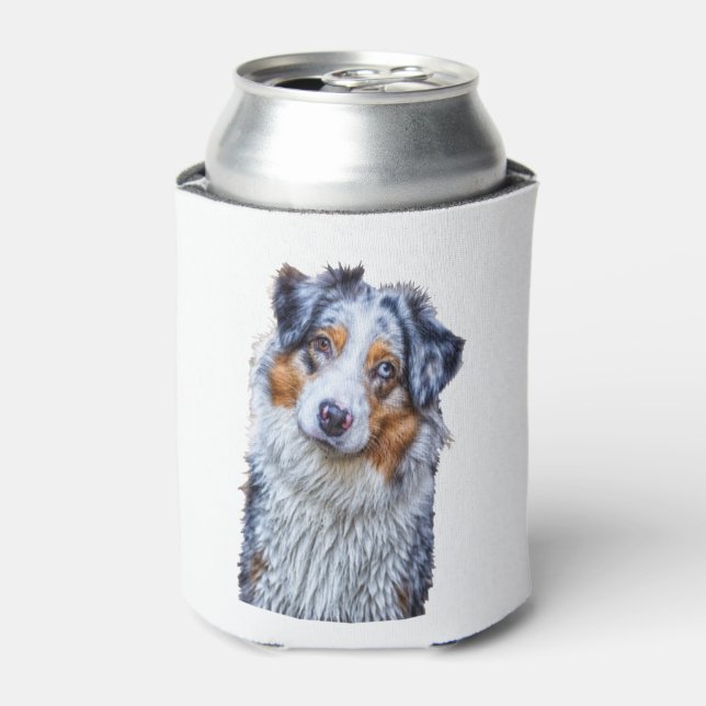 Australian Shepherd  Can Cooler (Can Front)