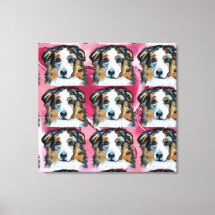 Australian Shepherd Canvas Print