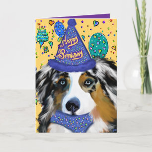 Australian Shepherd  Card