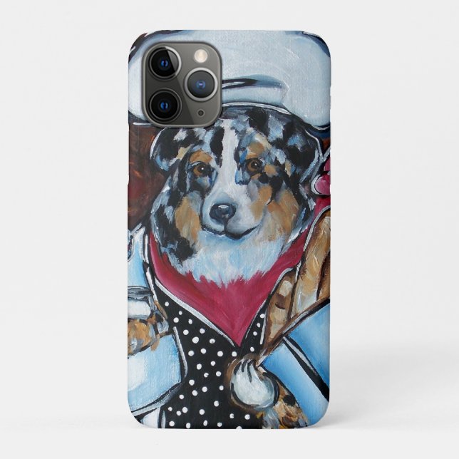 AUSTRALIAN SHEPHERD CHEF Case-Mate iPhone CASE (Back)