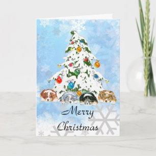 Australian Shepherd ~ Christmas Card