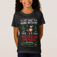 Australian Shepherd Christmas Dog Puppies Xmas