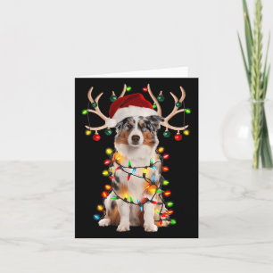 Australian Shepherd Christmas Tree Shirt Australia Card