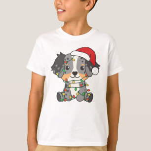 Australian Shepherd Christmas Winter Animals T-Shirt