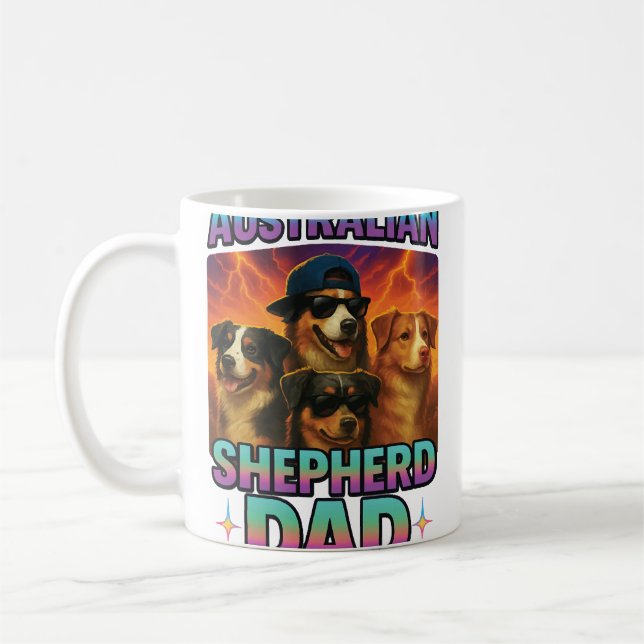Australian Shepherd Coffee Mug (Left)