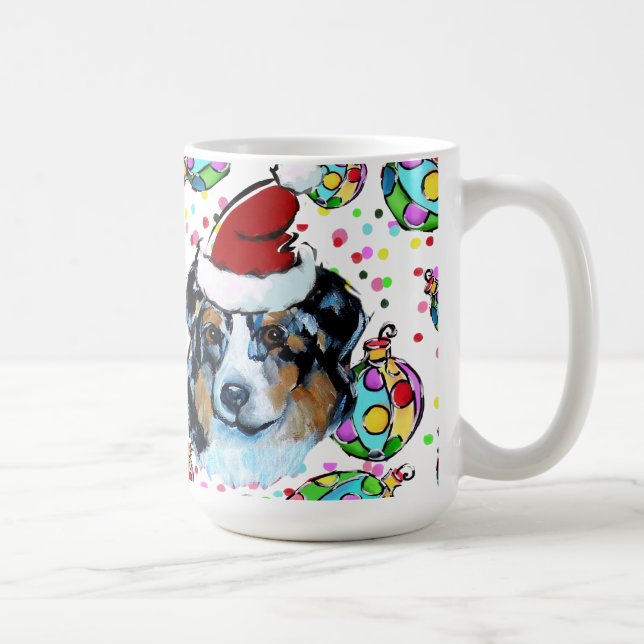 AUSTRALIAN SHEPHERD COFFEE MUG (Right)