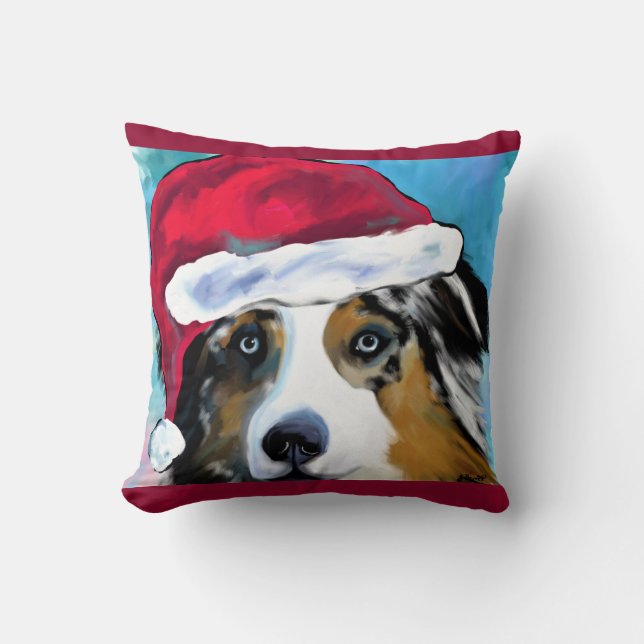 Australian Shepherd   Cushion (Front)