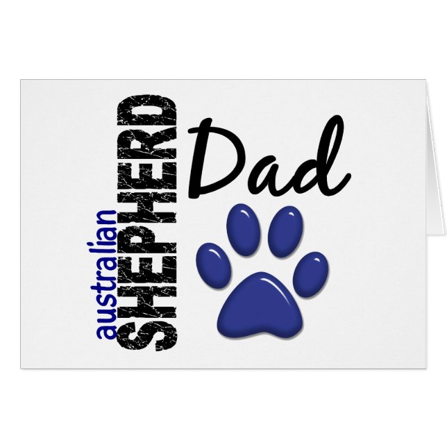 Australian Shepherd Dad 2 (Front Horizontal)