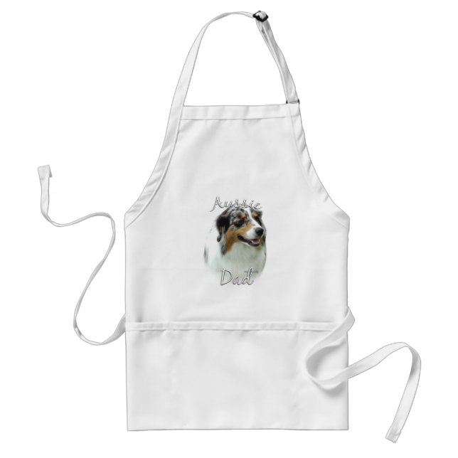 Australian Shepherd Dad 2 Standard Apron (Front)