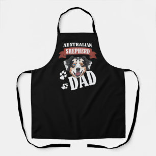 Australian Shepherd Dad, Dog Dad Apron
