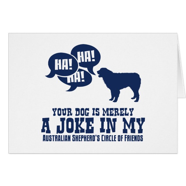 Australian Shepherd Dog (Front Horizontal)