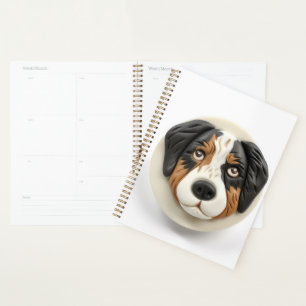 Australian Shepherd Dog 3D Inspired Planner