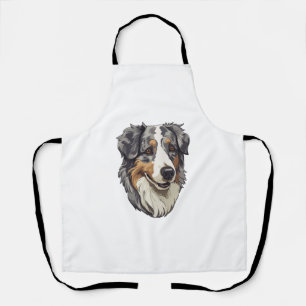 Australian shepherd Dog   Apron