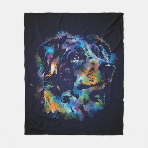 Australian Shepherd dog - Aussie Fleece Blanket