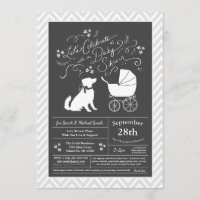 Australian Shepherd Dog Baby Shower Gender Neutral
