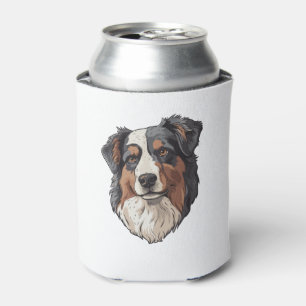 Australian shepherd Dog Can Cooler