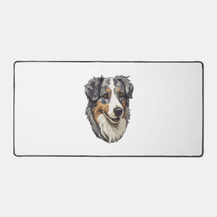 Australian shepherd Dog   Desk Mat