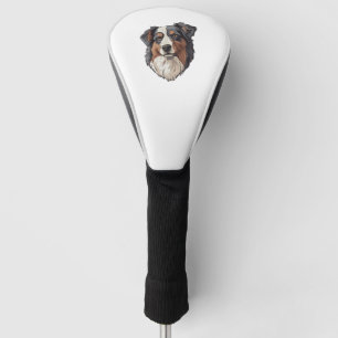 Australian shepherd Dog   Golf Head Cover
