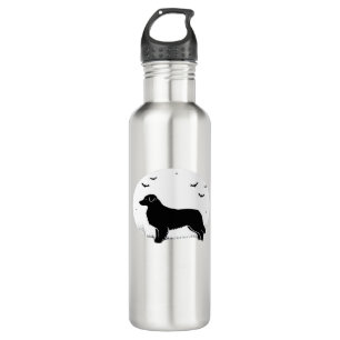 Australian Shepherd Dog – Halloween Moon Silhouett 710 Ml Water Bottle