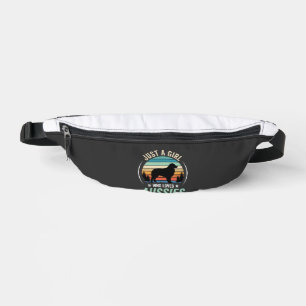 Australian Shepherd Dog Lover Retro Sunset Aussies Bum Bags