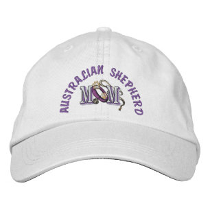 Australian Shepherd Dog MOM Embroidered Hat