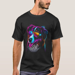 Australian Shepherd Dog owner Vaporwave Notorious T-Shirt