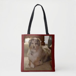 AUSTRALIAN SHEPHERD Dog Pet Breed Shoulder Tote Bag
