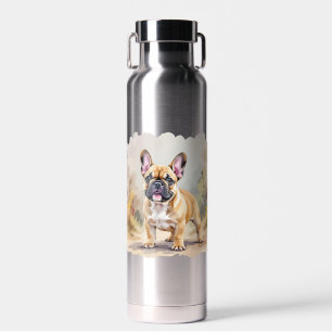 Australian Shepherd Dog Red Merle Aussie Water Bottle